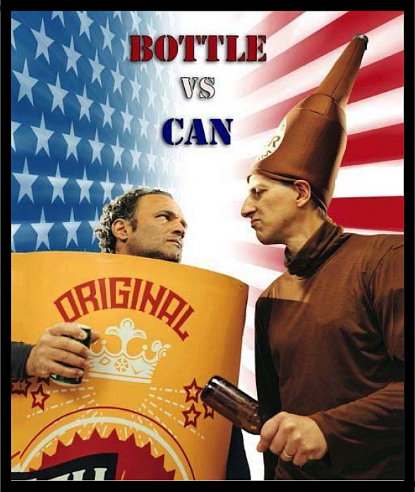 Bottle vs Can media